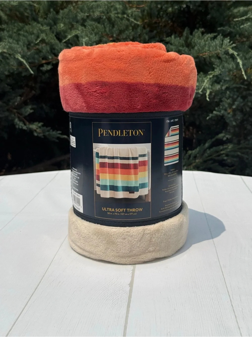 Pendleton Ultra Soft Sherpa Fleece Plush Throw 50